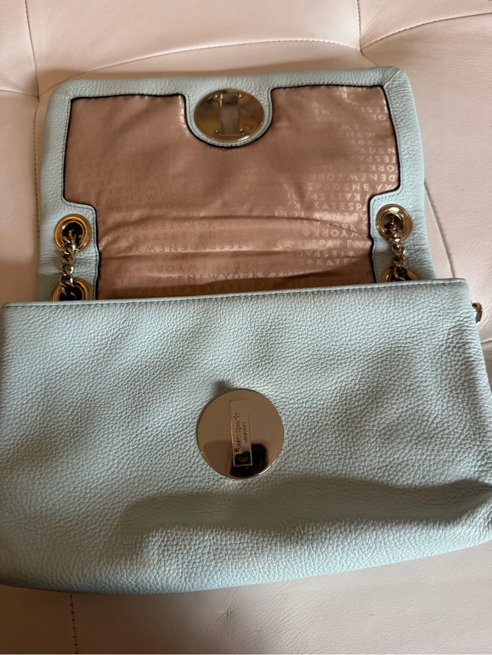 kate spade quilted leather